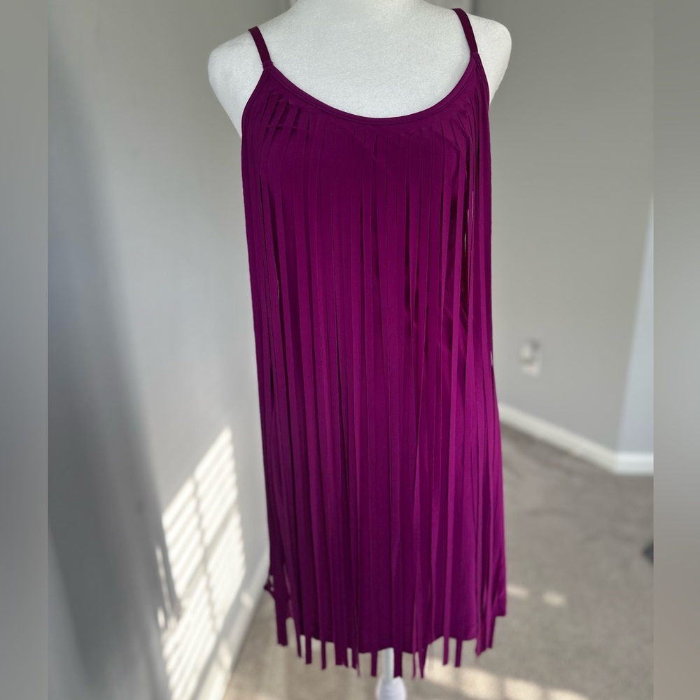SHIMMY SHIMMY SEXY!!! Summer spaghetti strap purple dress *never worn*
